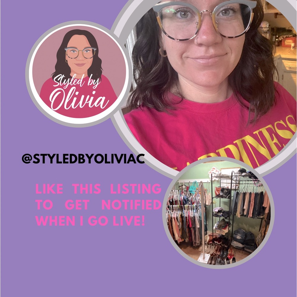 Like this flyer to be notified when I go live!!